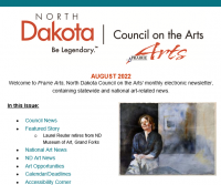 NDCA Home | Council On The Arts, North Dakota